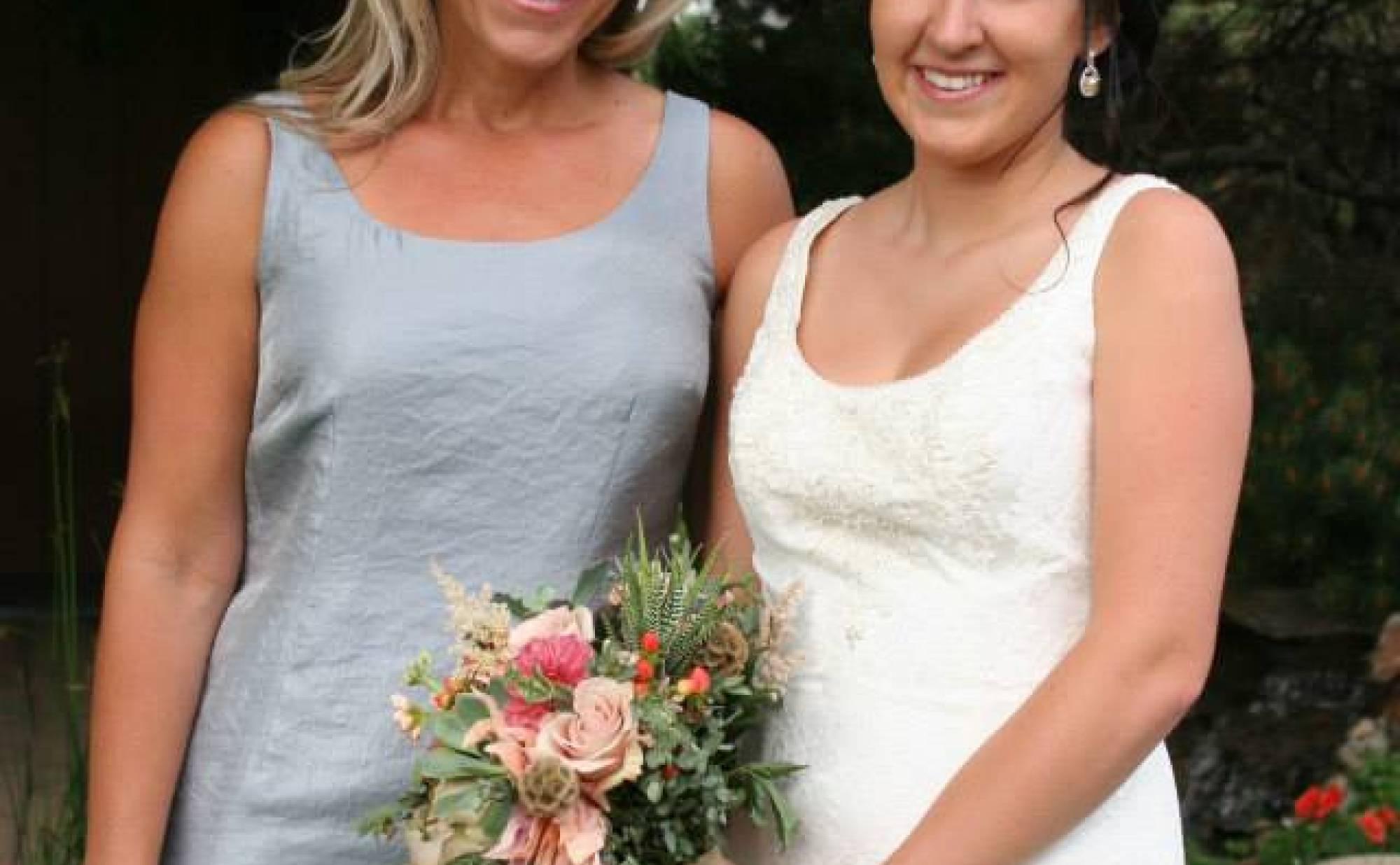 My daughter Whitney and I on her wedding day