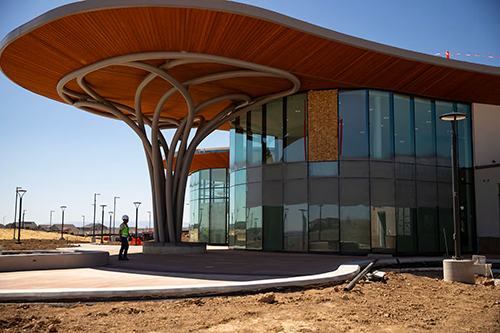 Photo of Anythink Nature Library exterior.