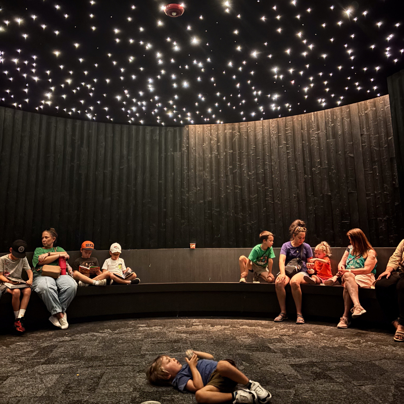 Kids in Dark Room