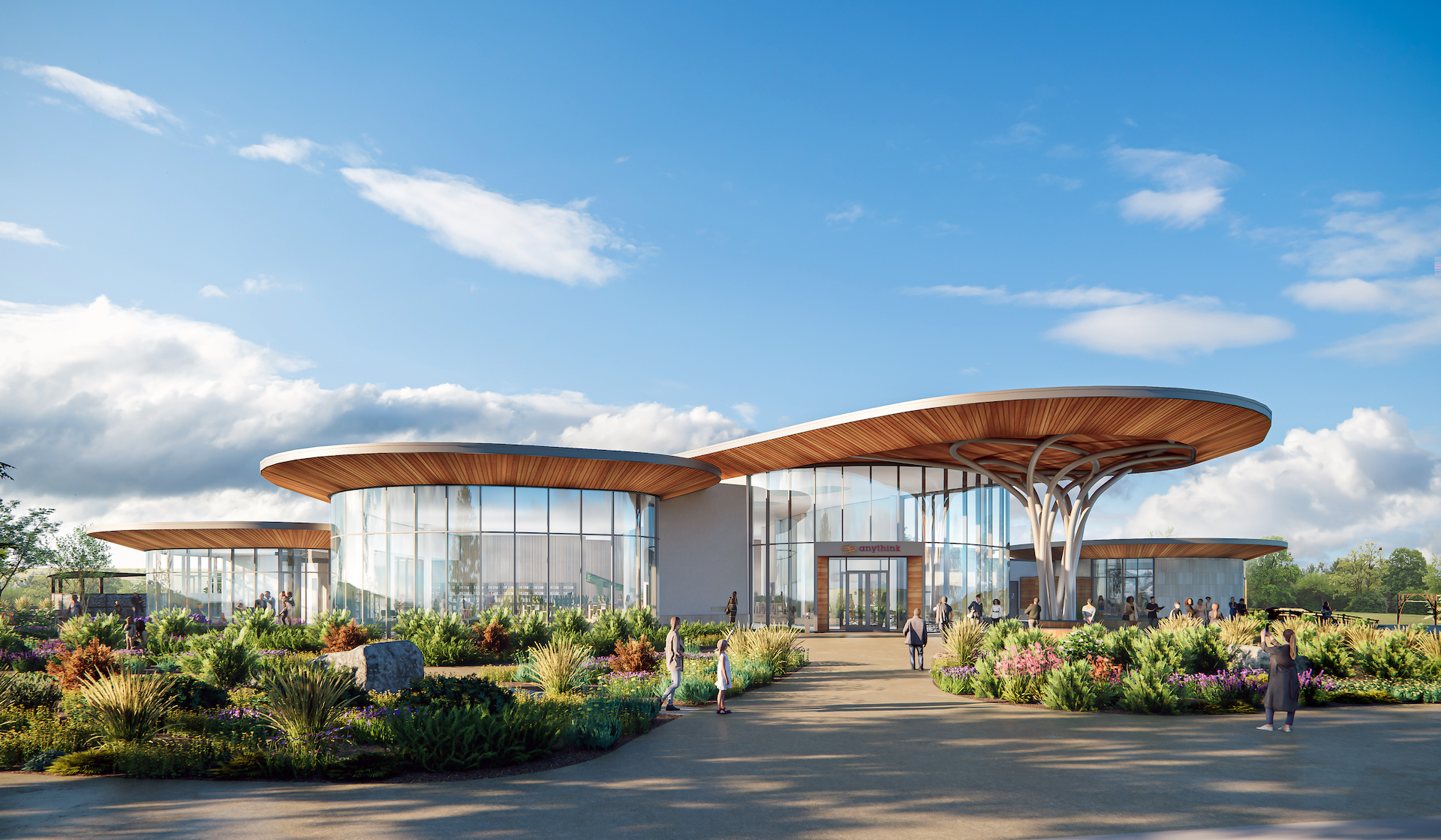 Rendering of Anythink Nature Library